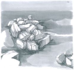 disegno pietre mare xlix