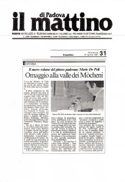 27 aprile il mattino di padova l eco del silenzio