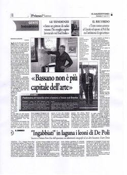 31 luglio il gazzettino il leone in noi palazzo ferro fini venezia