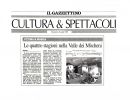 9 aprile il gazzettino la valle dei mcheni